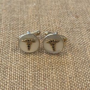 Swank medical doctor cufflinks